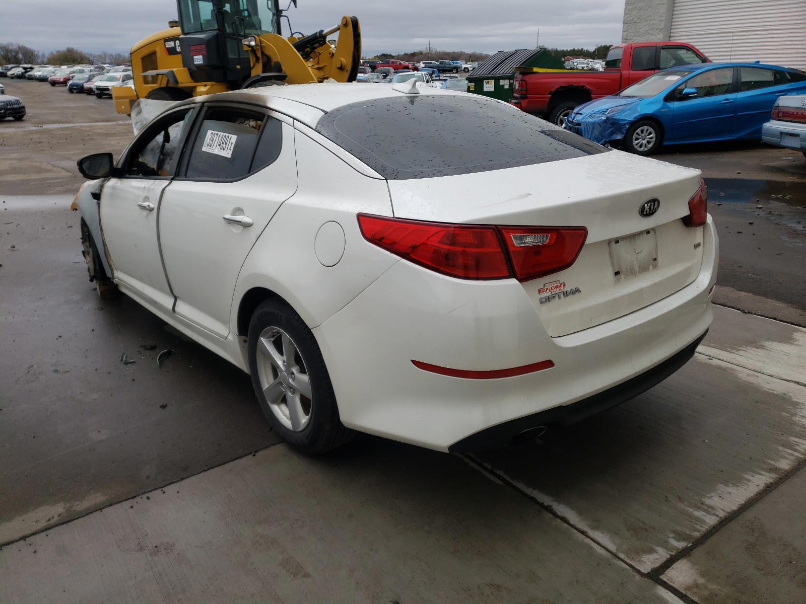 Photo 3 from auction – 2015 KIA OPTIMA LX with VIN KNAGM4A79F5645695
