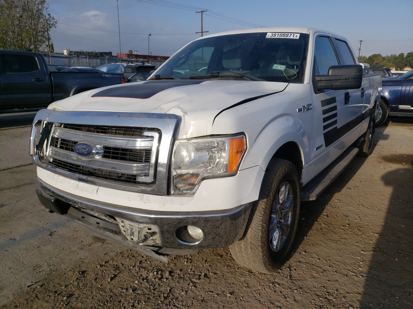 Photo 2 from auction – 2013 FORD F150 SUPER with VIN 1FTFW1CT8DFC13480
