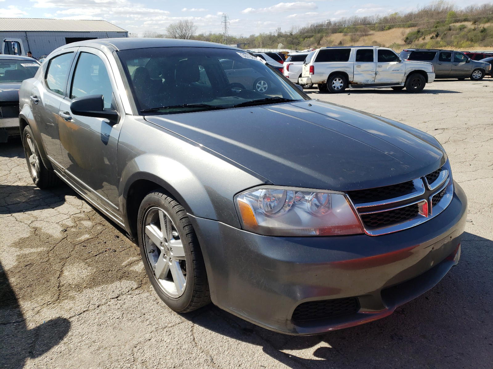 DODGE AVENGER SE 2013 with VIN 1C3CDZABXDN713040 - Photo from auction