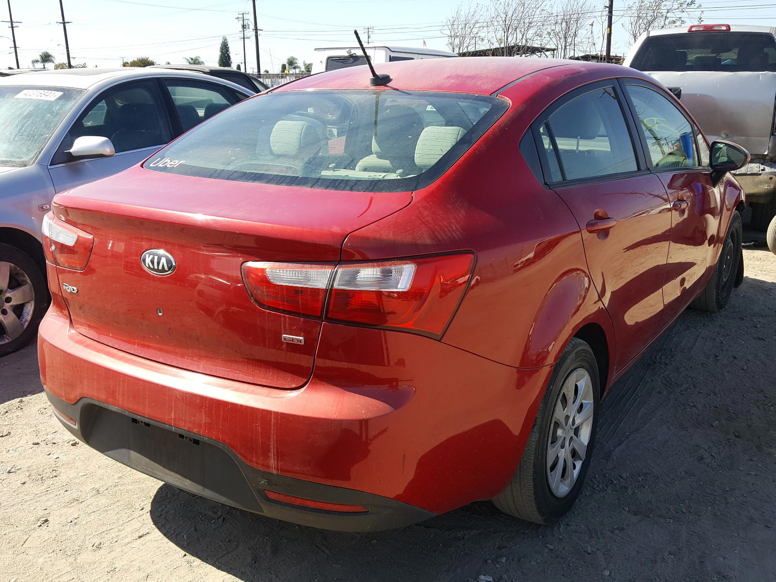 Photo 4 from auction – 2013 KIA RIO LX with VIN KNADM4A38D6231301