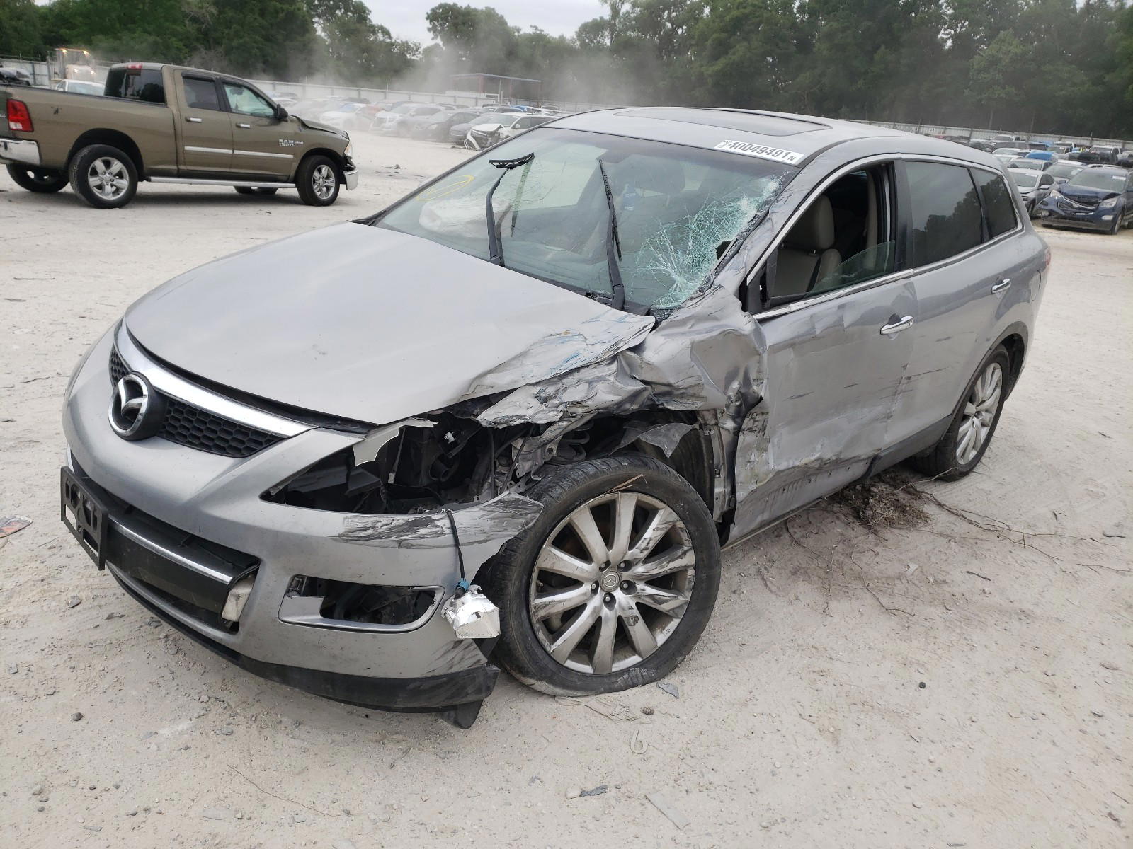 Photo 2 from auction – 2007 MAZDA CX-9 with VIN JM3TB38Y870114624