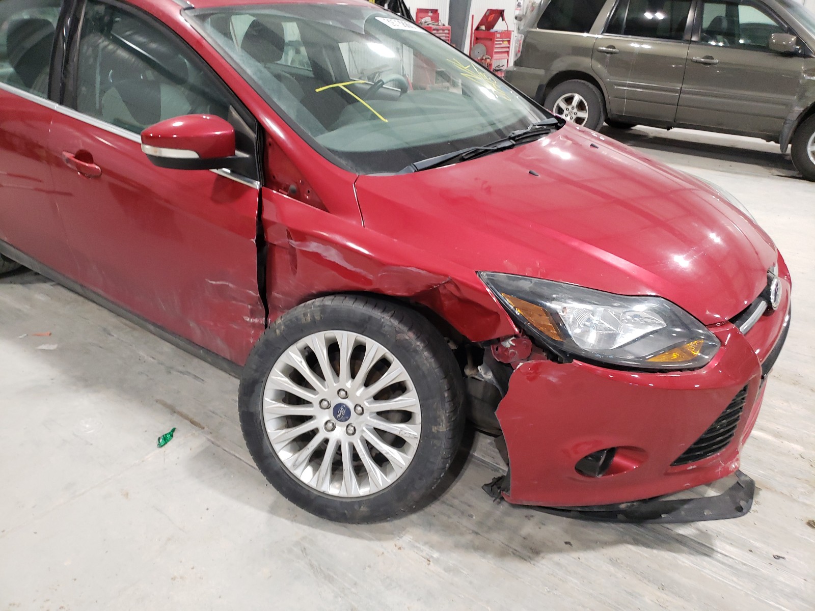 Photo 9 from auction – 2012 FORD FOCUS TITA with VIN 1FAHP3J28CL386143