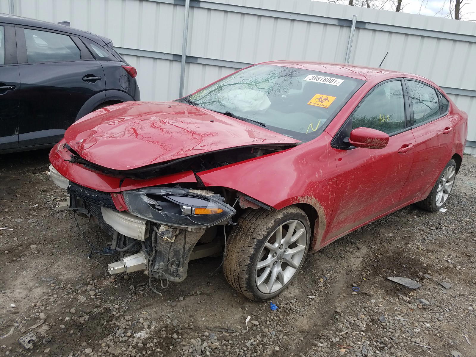 Photo 2 from auction – 2013 DODGE DART SXT with VIN 1C3CDFBH2DD640950