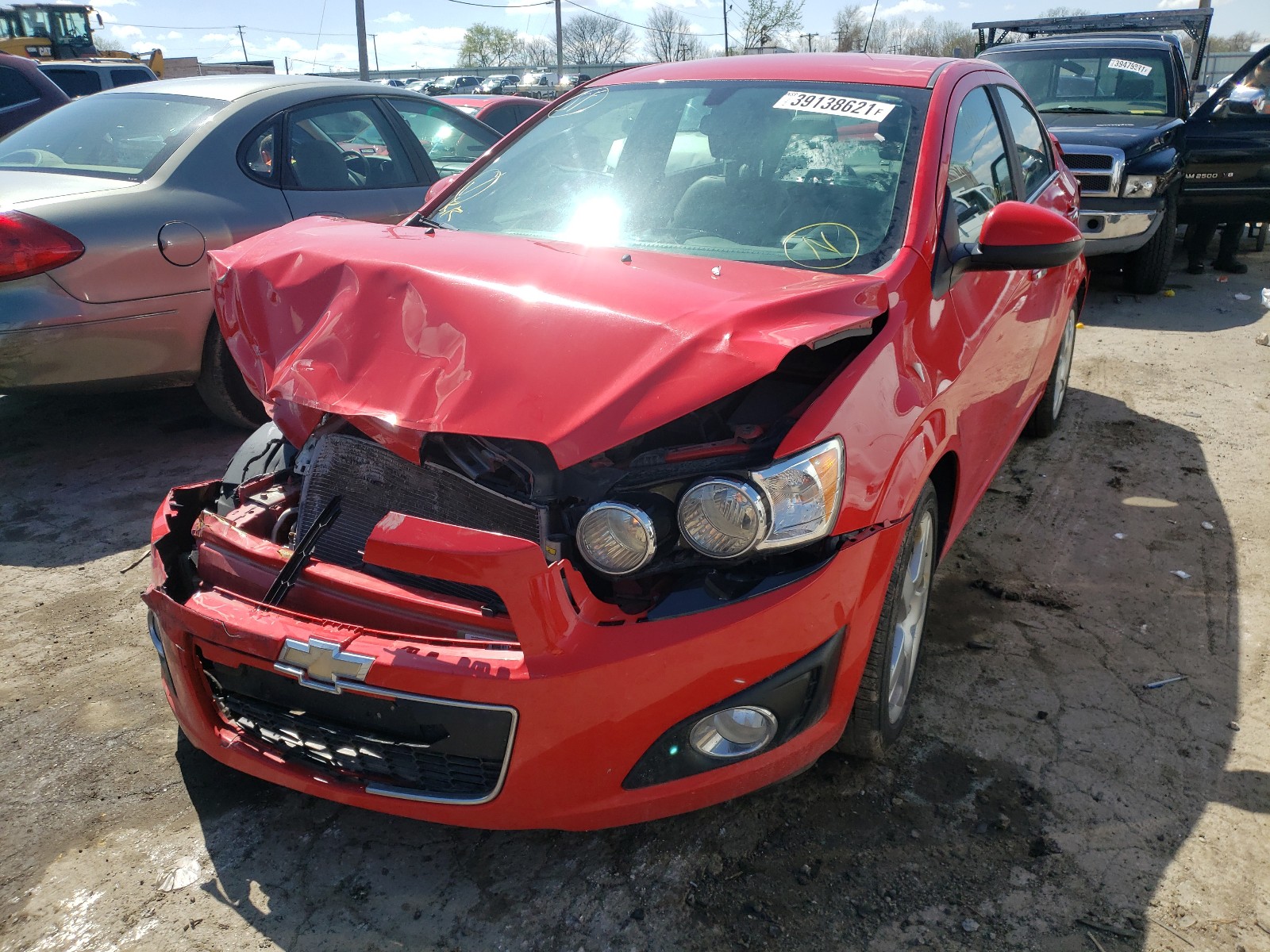 Photo 2 from auction – 2015 CHEVROLET SONIC LTZ with VIN 1G1JE5SB2F4106266