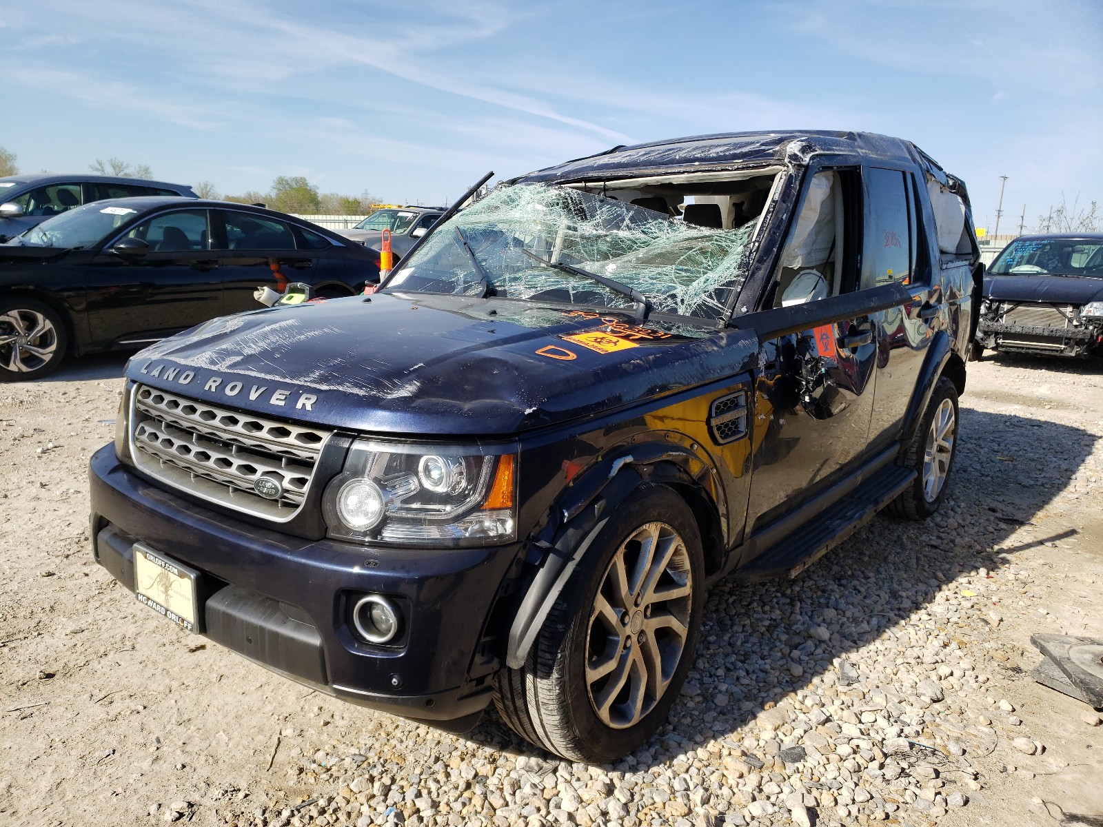 Photo 2 from auction – 2016 LAND ROVER LR4 HSE with VIN SALAG2V63GA818957