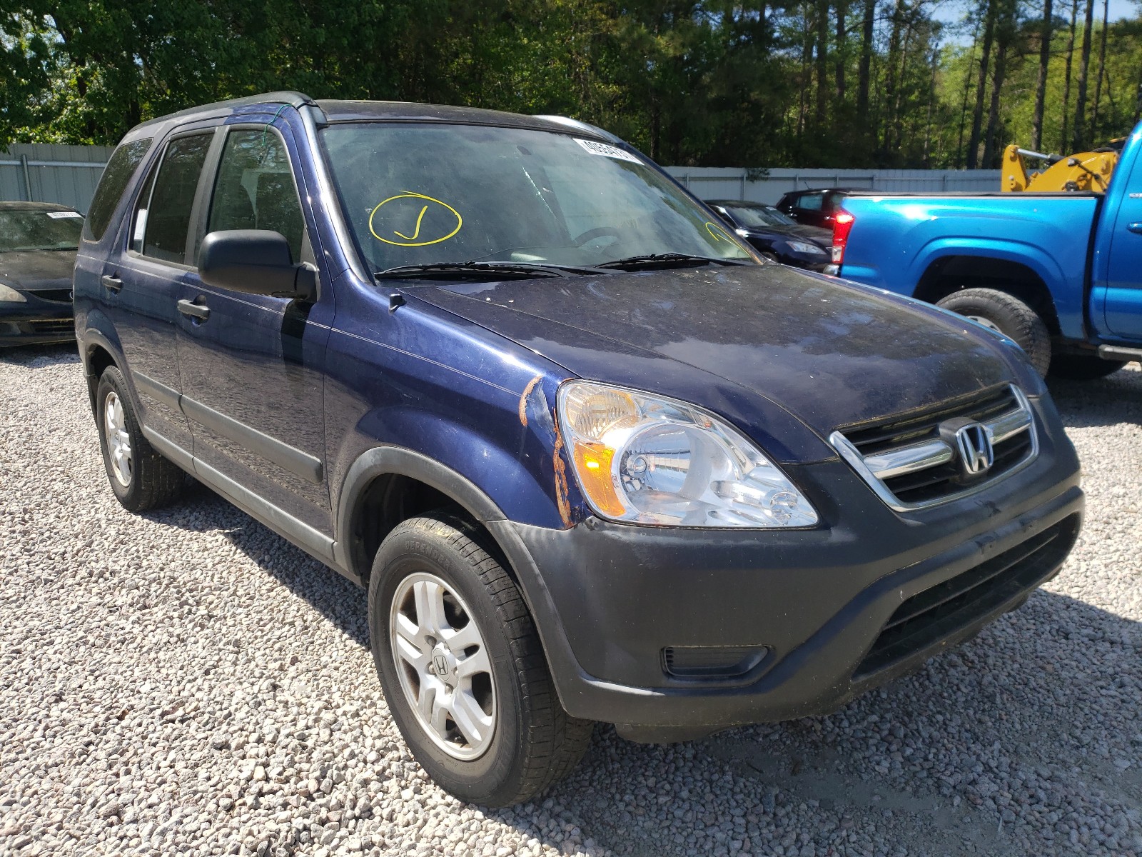 Photo 1 from auction – 2003 HONDA CR-V EX with VIN JHLRD78813C009889