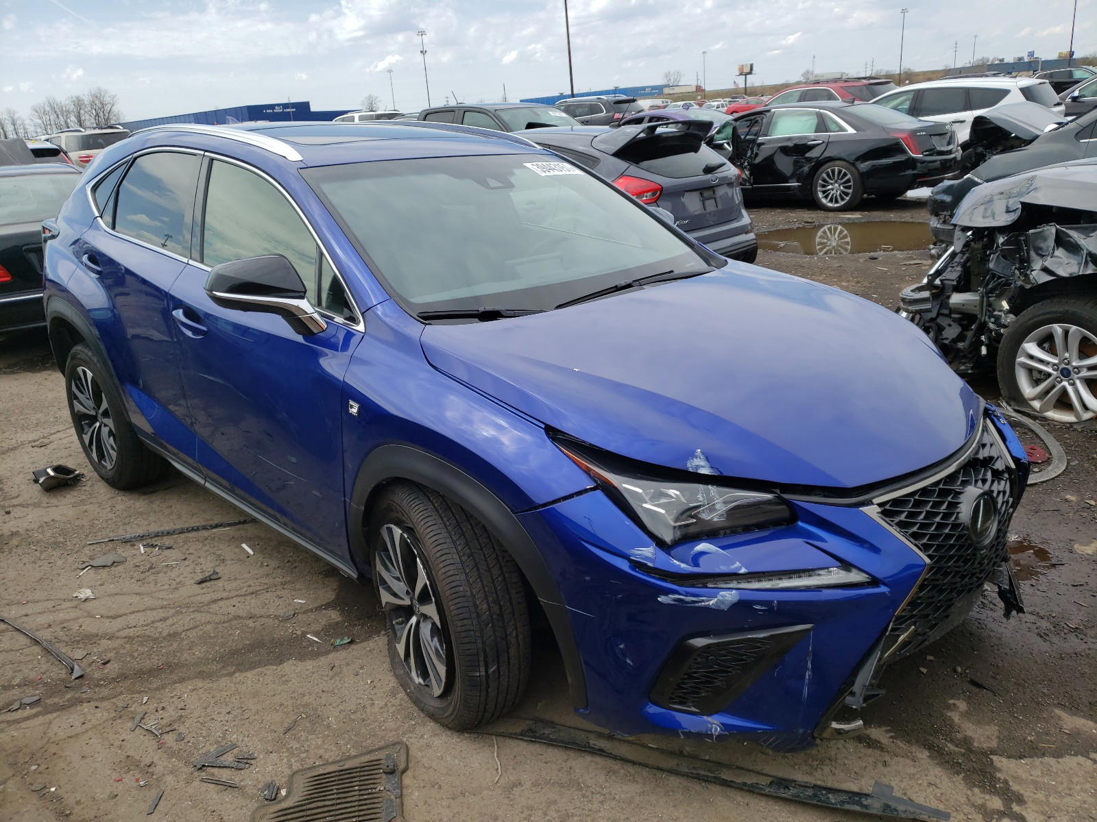 LEXUS NX 300 BAS 2018 with VIN JTJBARBZ5J2178303 - Photo from auction