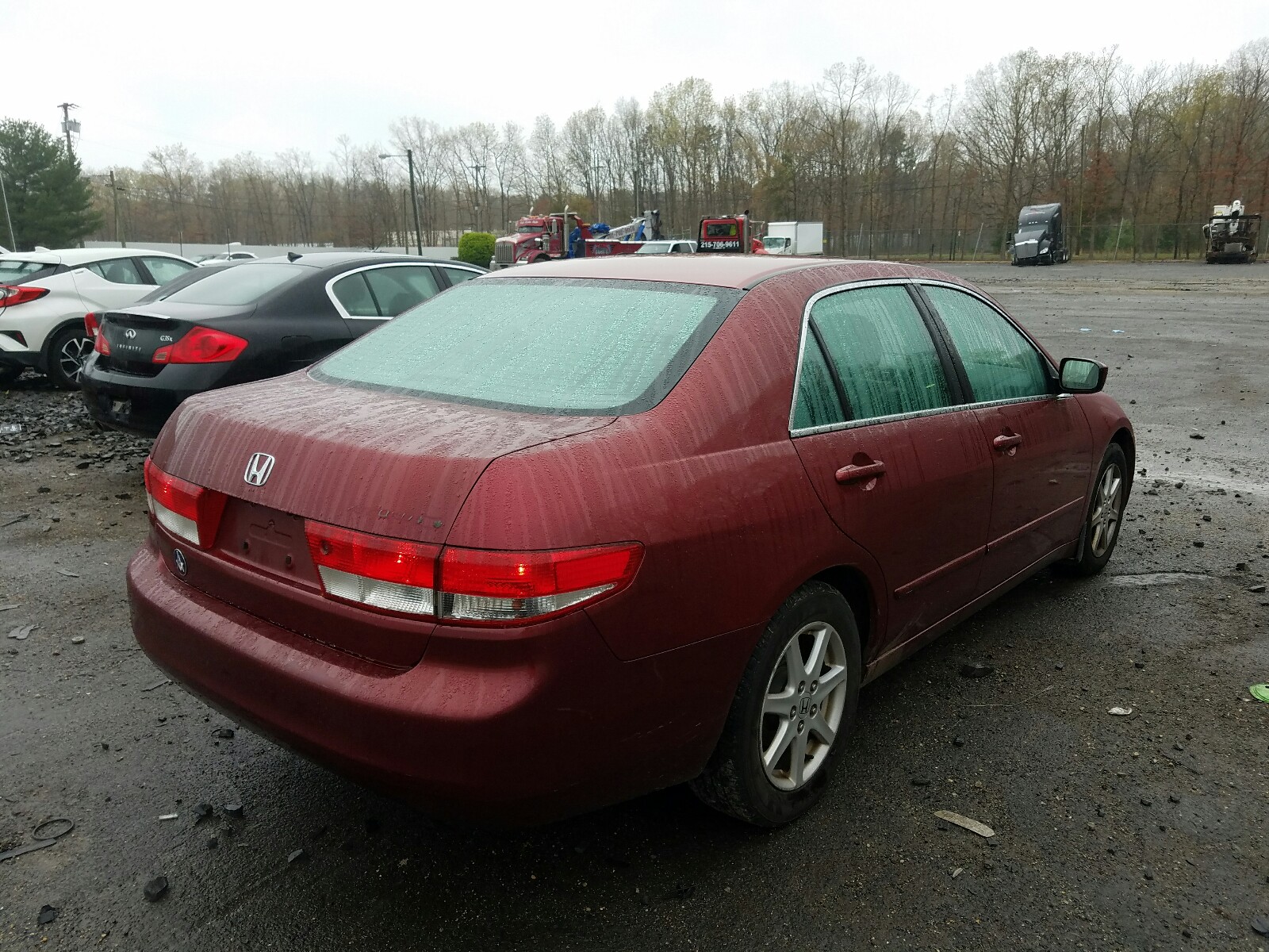 Photo 4 from auction – 2003 HONDA ACCORD EX with VIN 1HGCM66593A007214