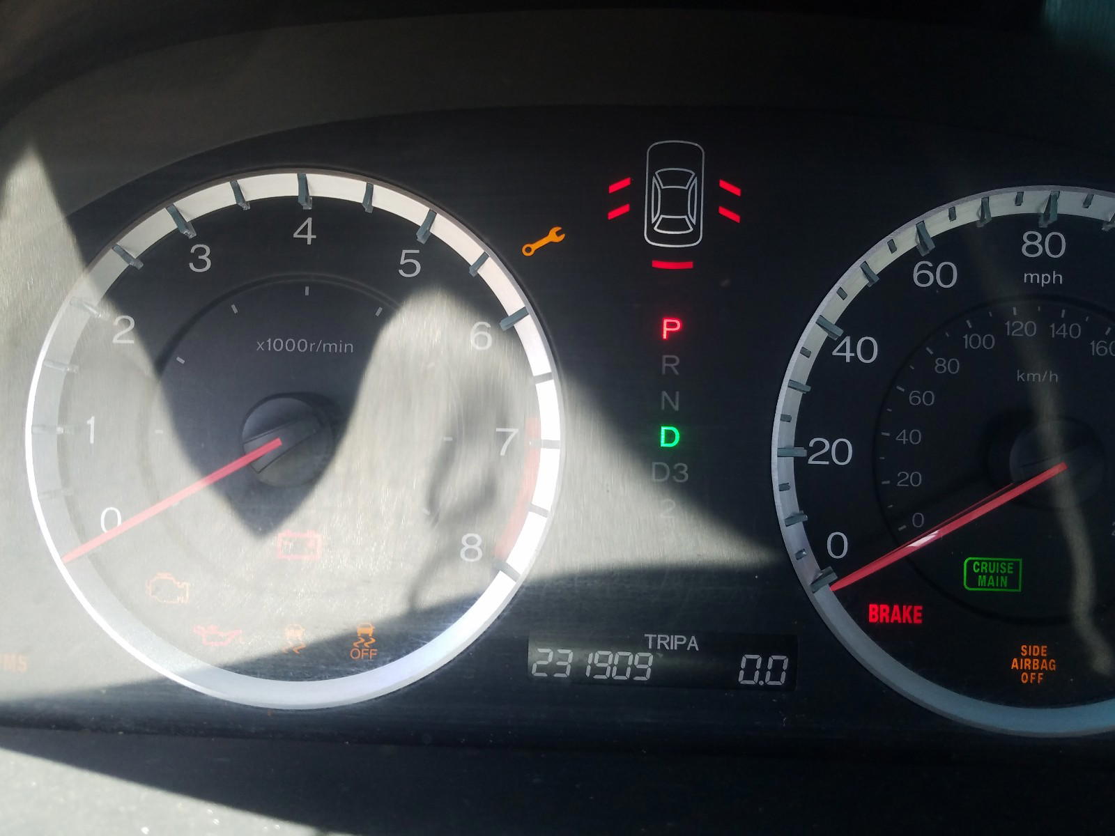Photo 8 from auction – 2012 HONDA ACCORD with VIN 1HGCP2F30CA215965