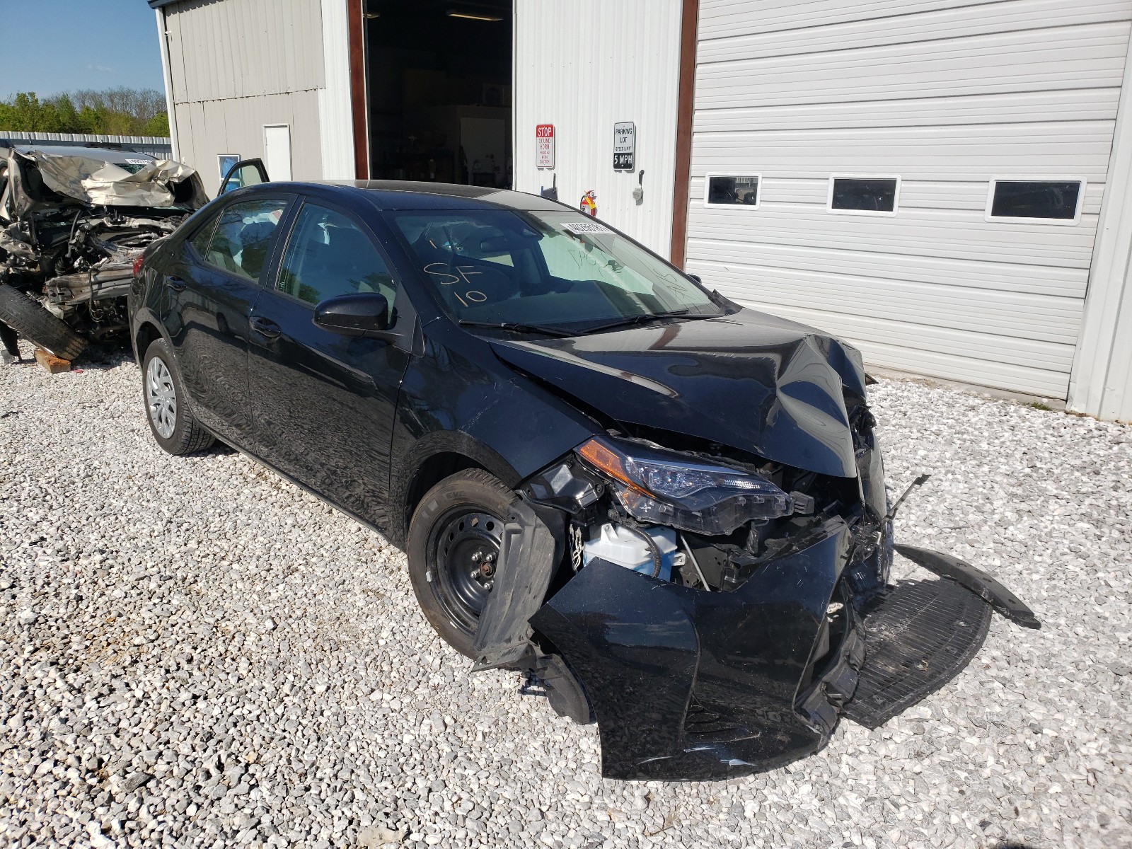 TOYOTA COROLLA L 2017 with VIN 2T1BURHE6HC875540 - Photo from auction