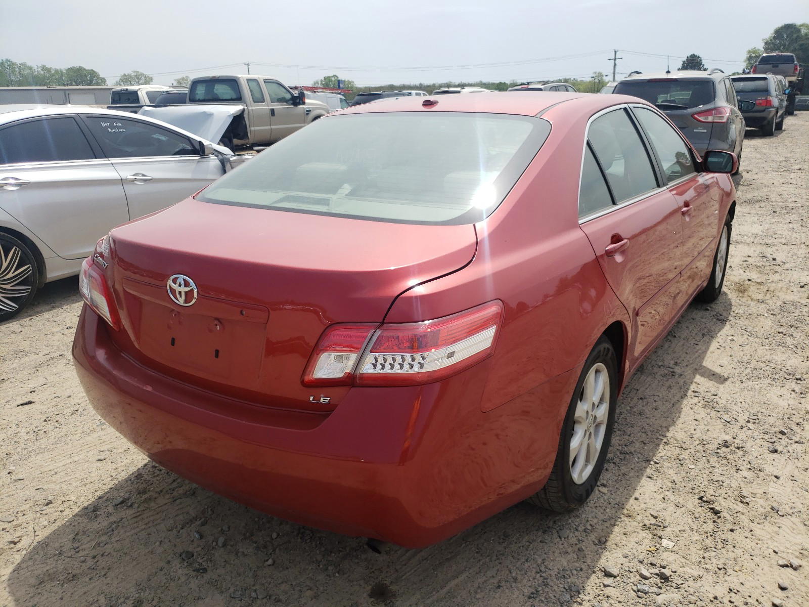 Photo 4 from auction – 2011 TOYOTA CAMRY BASE with VIN 4T4BF3EK3BR130225