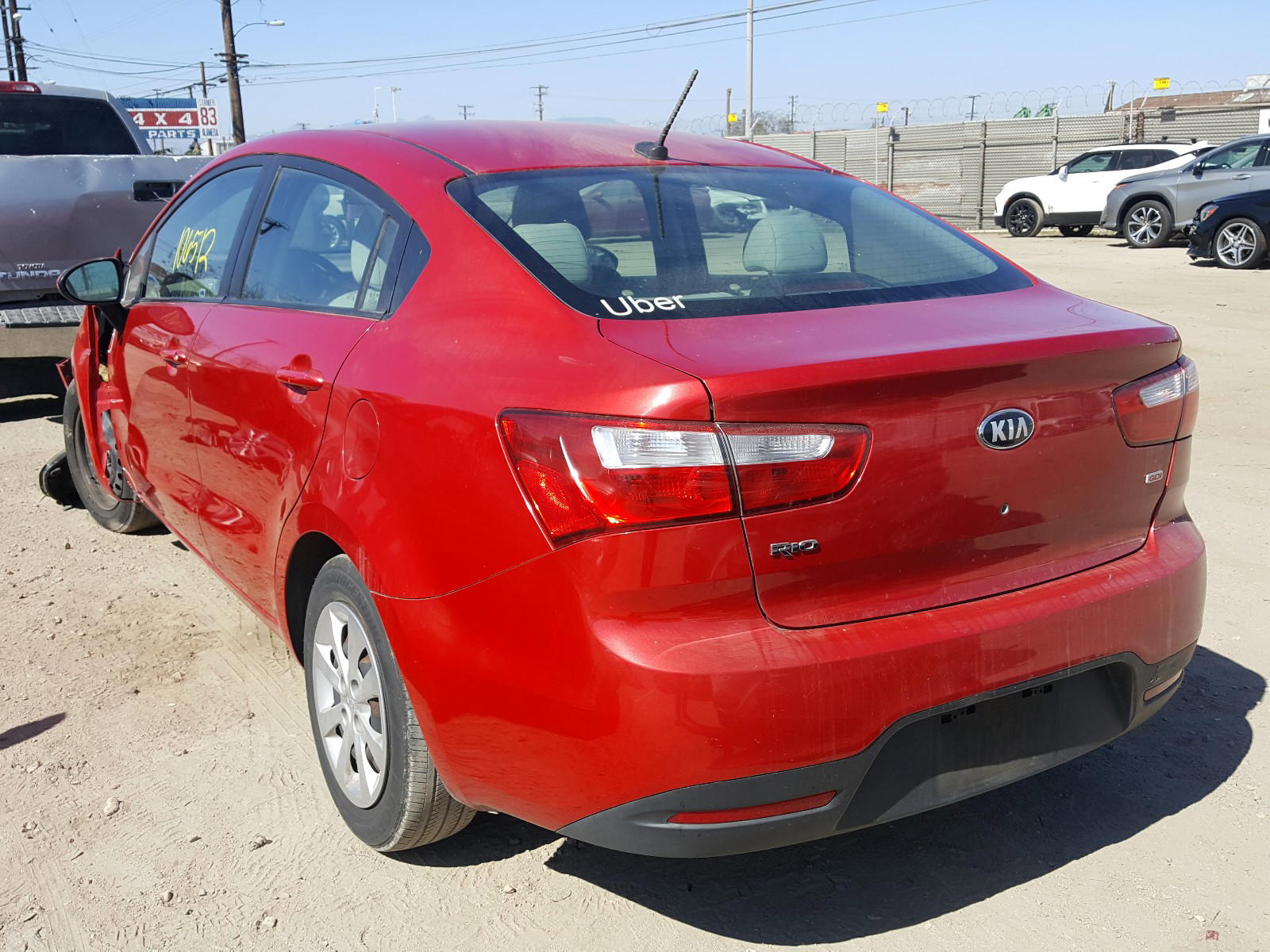 Photo 3 from auction – 2013 KIA RIO LX with VIN KNADM4A38D6231301