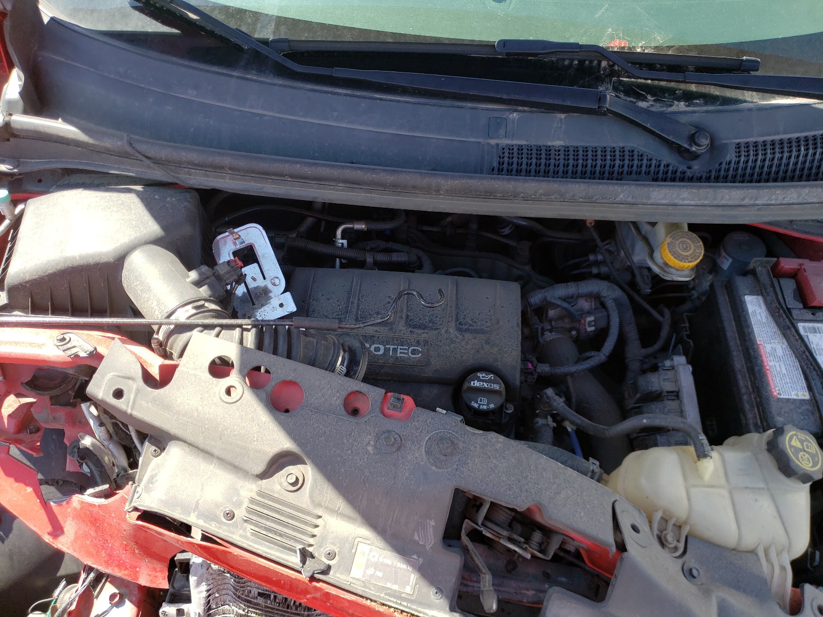 Photo 7 from auction – 2015 CHEVROLET SONIC LTZ with VIN 1G1JE5SB2F4106266
