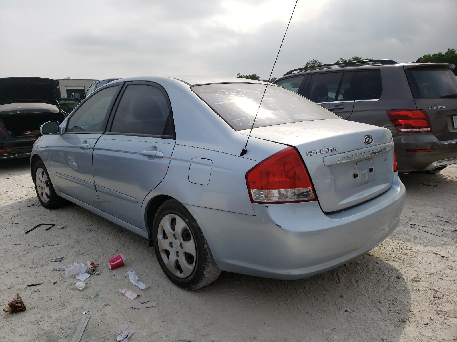 Photo 3 from auction – 2007 KIA SPECTRA EX with VIN KNAFE121575441477