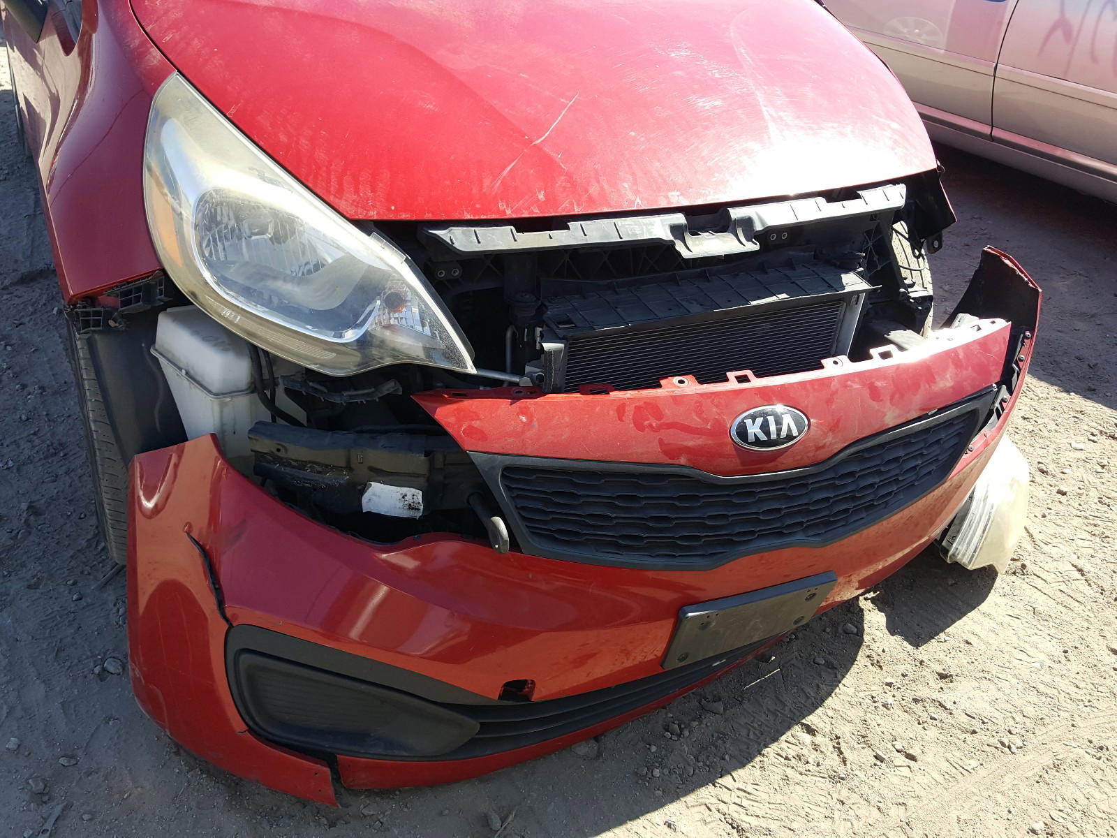 Photo 9 from auction – 2013 KIA RIO LX with VIN KNADM4A38D6231301