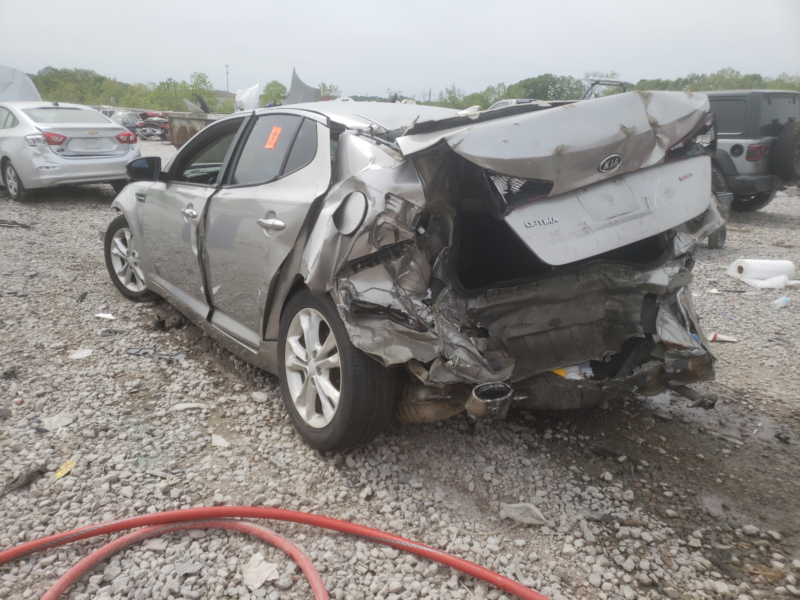 Photo 3 from auction – 2012 KIA OPTIMA LX with VIN 5XXGM4A79CG027660