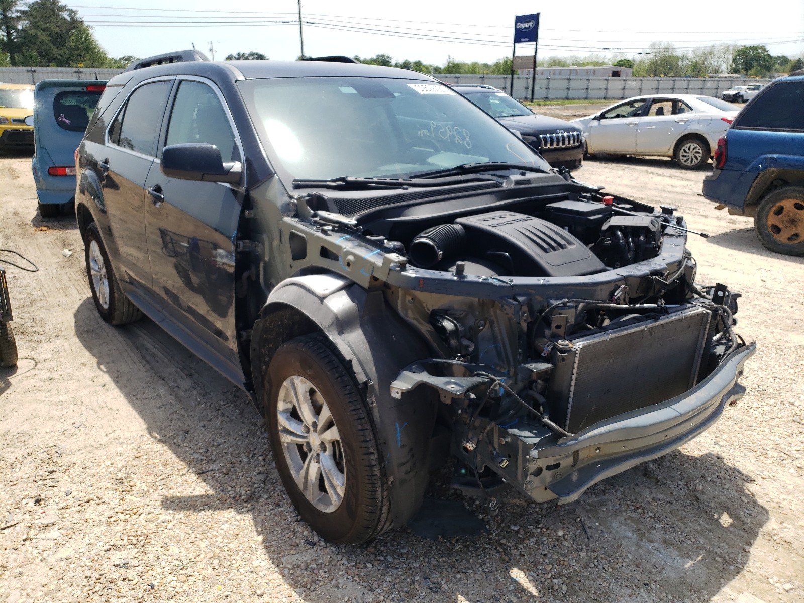 CHEVROLET EQUINOX LT 2014 with VIN 2GNALCEK7E6248369 - Photo from auction