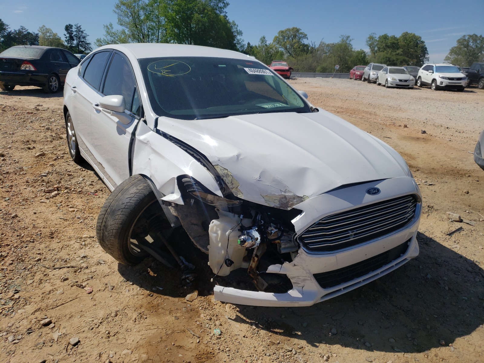 Photo 1 from auction – 2013 FORD FUSION SE with VIN 3FA6P0H72DR107229