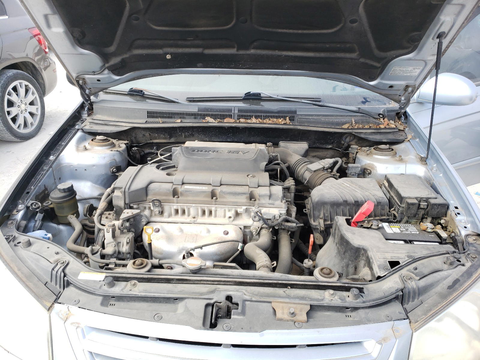 Photo 7 from auction – 2007 KIA SPECTRA EX with VIN KNAFE121575441477