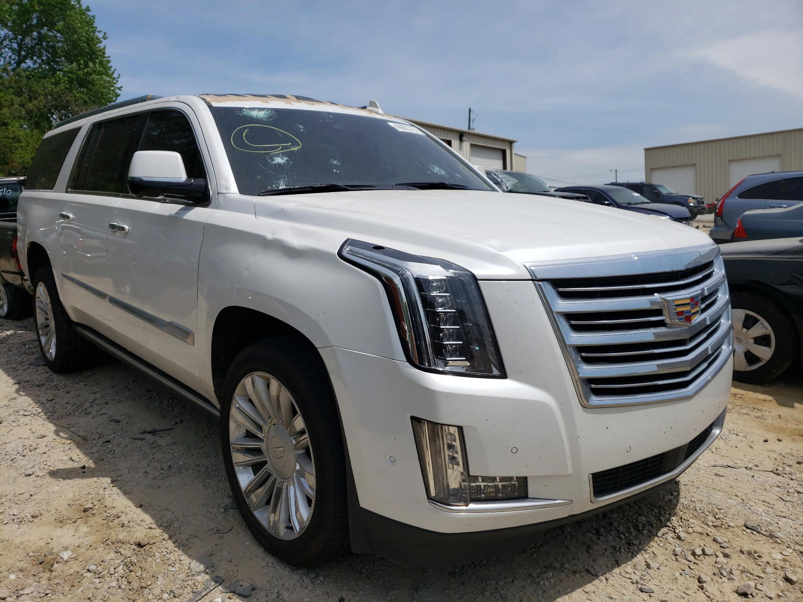CADILLAC ESCALADE E 2020 with VIN 1GYS3KKJ8LR189590 - Photo from auction