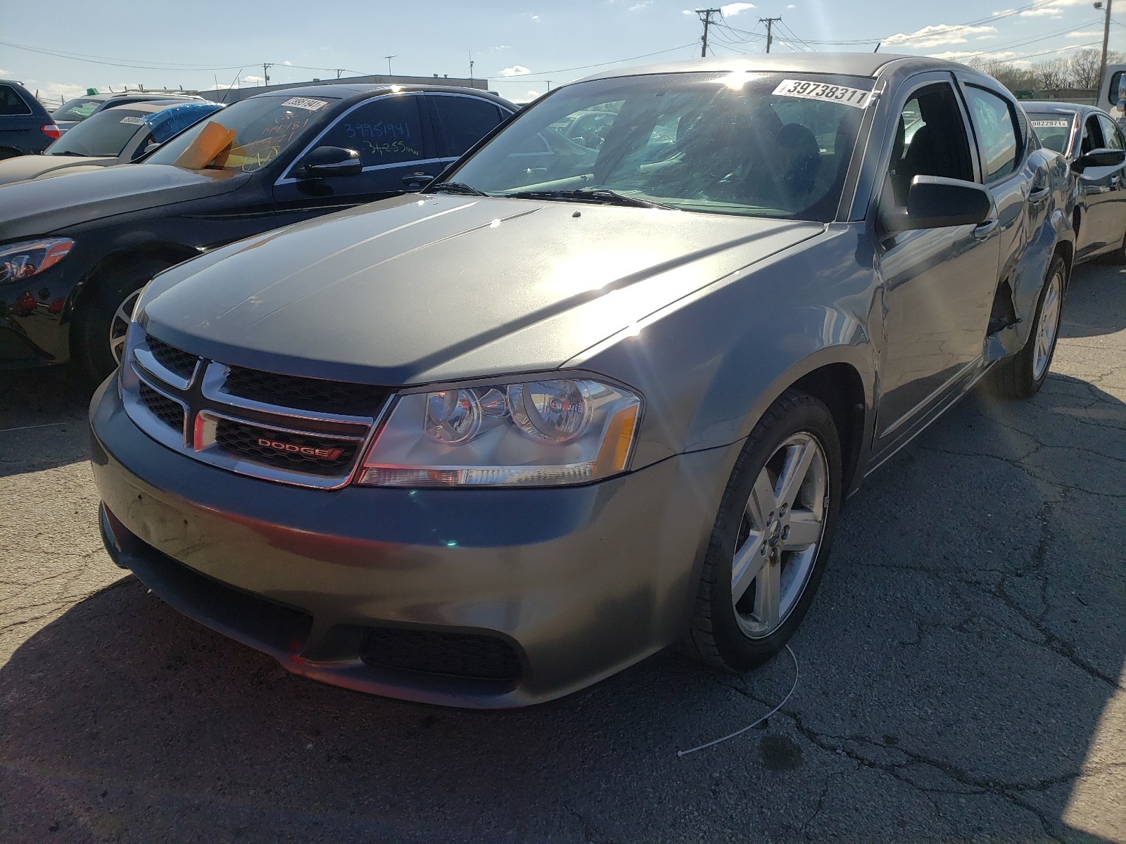 صورة رقم 2 من المزاد - 2013 DODGE AVENGER SE مع VIN 1C3CDZABXDN713040