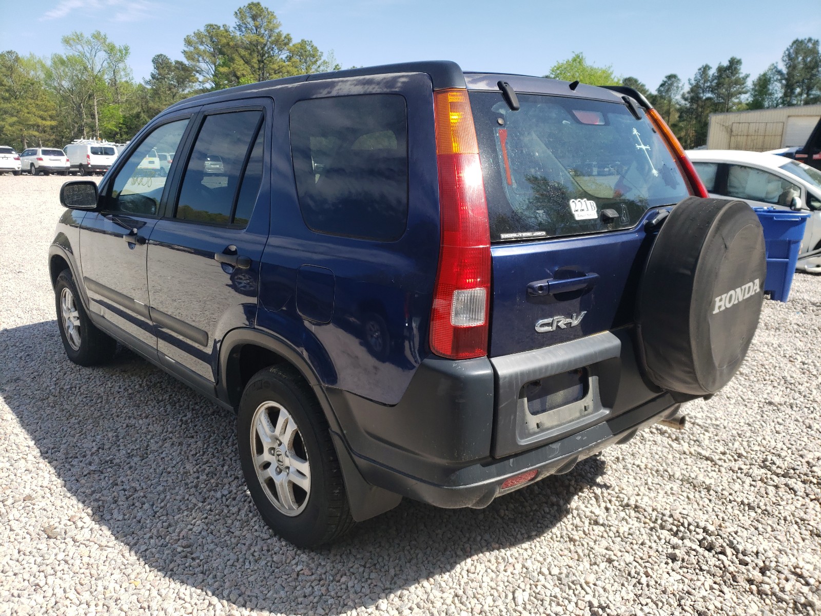 Photo 3 from auction – 2003 HONDA CR-V EX with VIN JHLRD78813C009889