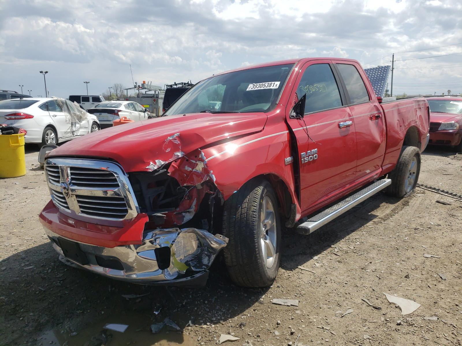 Photo 2 from auction – 2015 RAM 1500 SLT with VIN 1C6RR7GT9FS625071