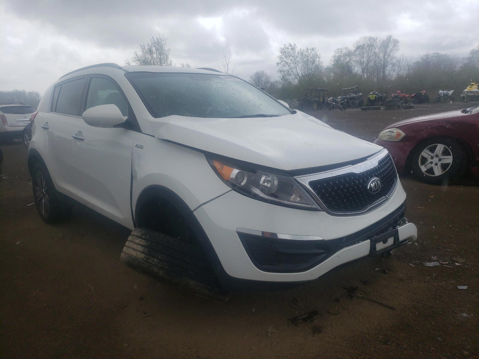 KIA SPORTAGE E 2016 with VIN KNDPCCAC7G7874508 - Photo from auction