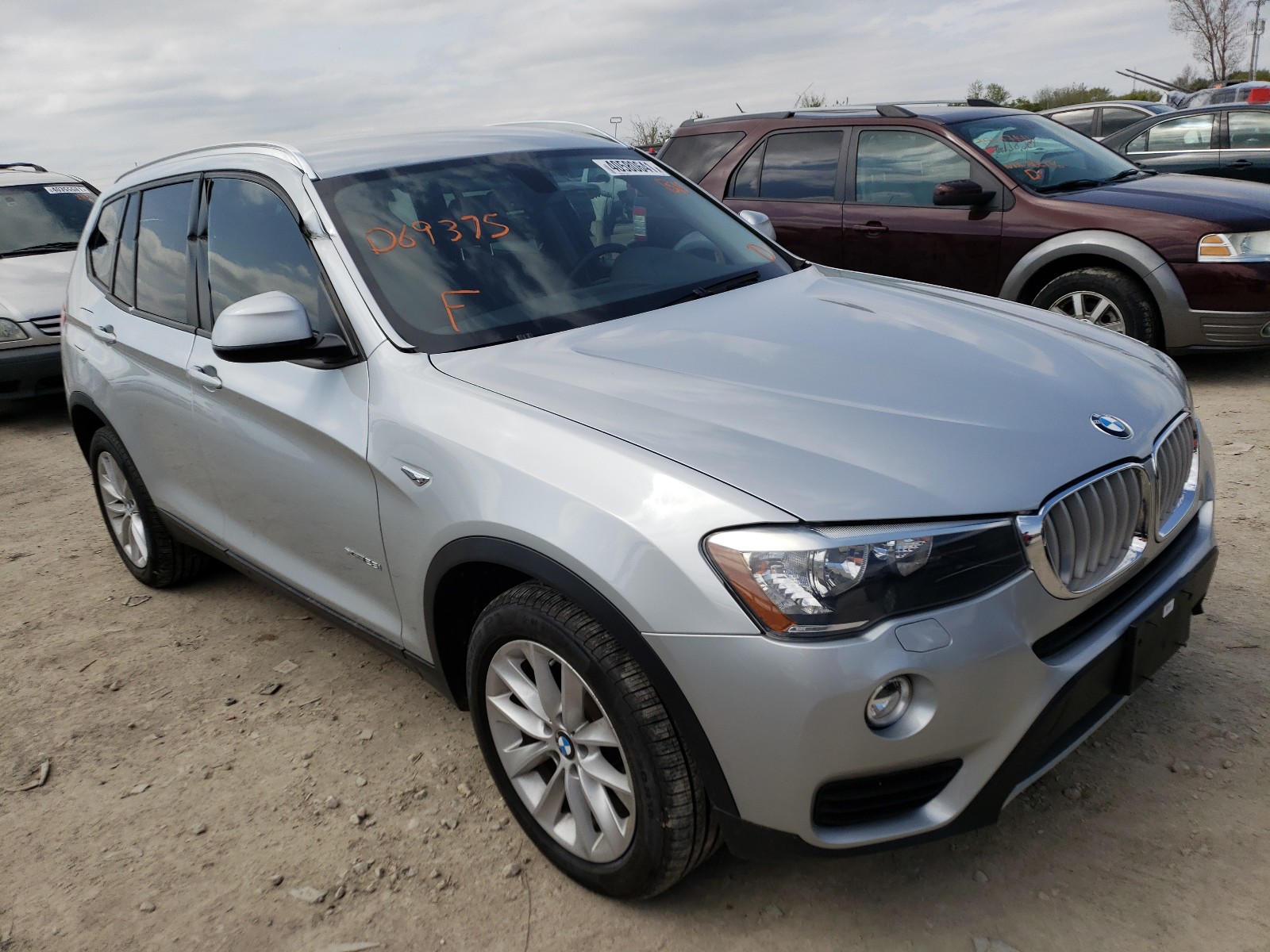 BMW X3 XDRIVE2 2016 with VIN 5UXWX9C54G0D69375 - Photo from auction