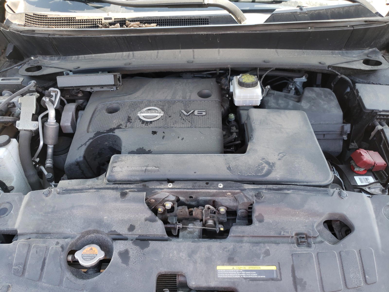 Photo 7 from auction – 2016 NISSAN PATHFINDER with VIN 5N1AR2MN0GC628219