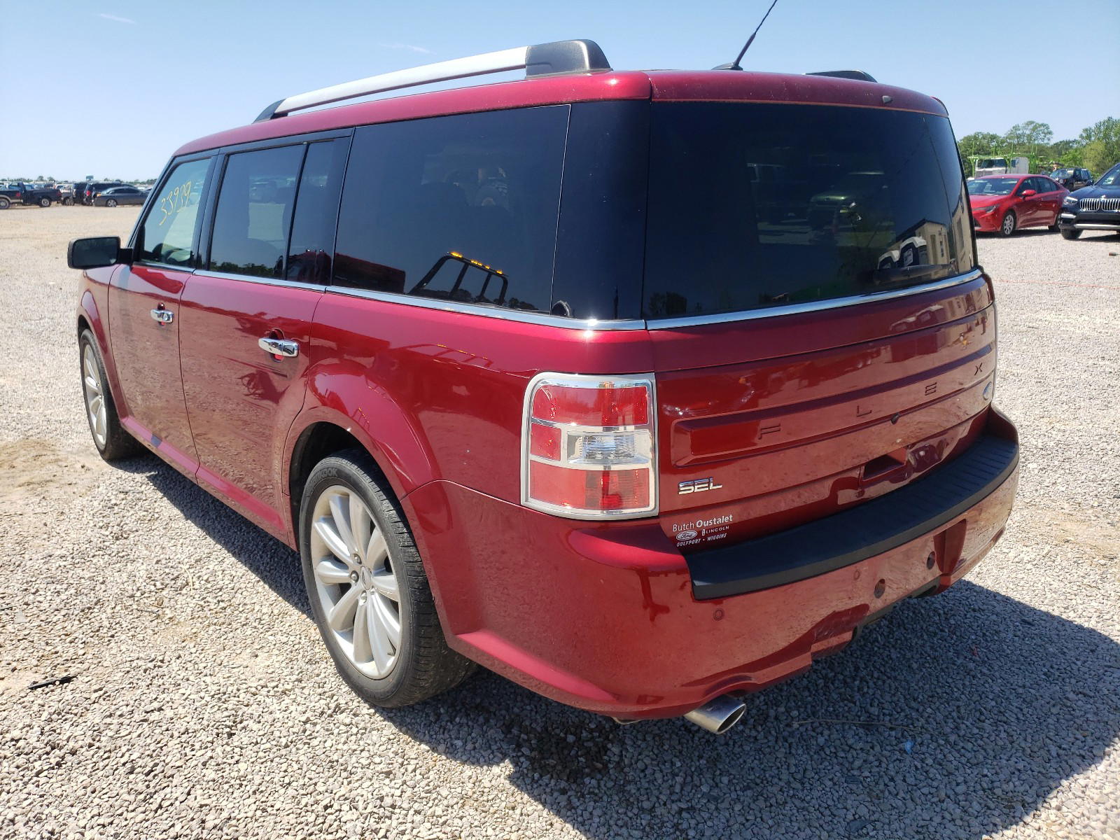 Photo 3 from auction – 2019 FORD FLEX SEL with VIN 2FMGK5C88KBA08853