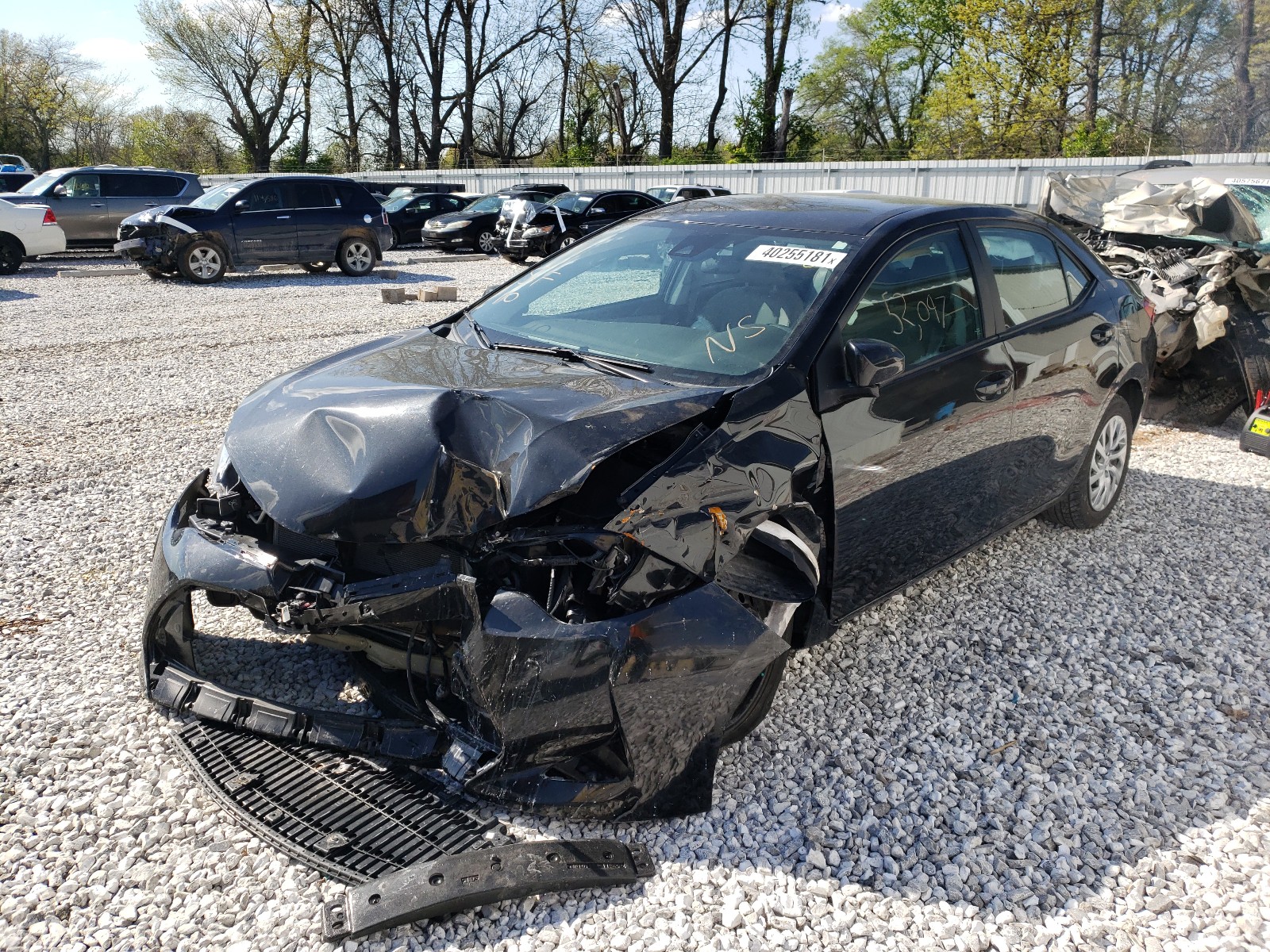 Photo 2 from auction – 2017 TOYOTA COROLLA L with VIN 2T1BURHE6HC875540