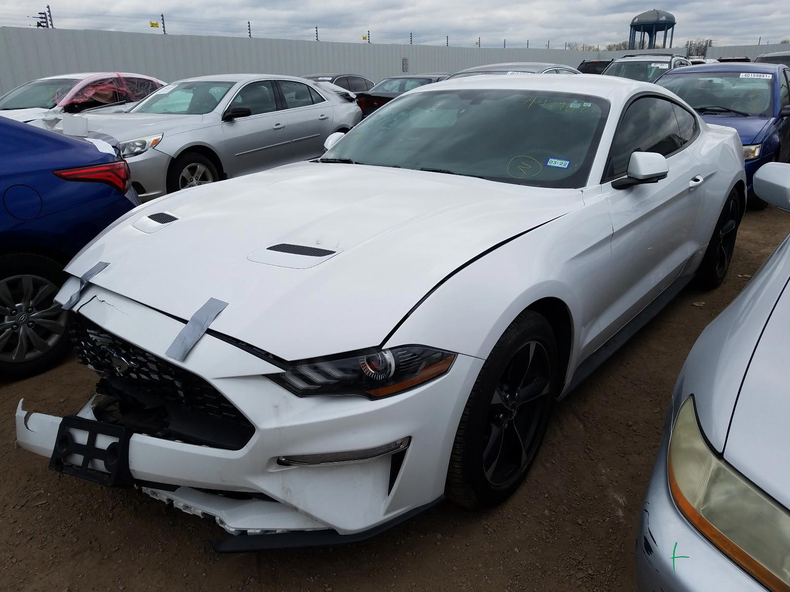 Photo 2 from auction – 2019 FORD MUSTANG with VIN 1FA6P8TH4K5181007