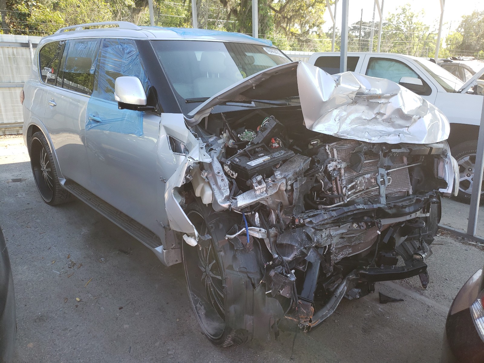 Photo 1 from auction – 2015 INFINITI QX80 with VIN JN8AZ2ND6F9770486