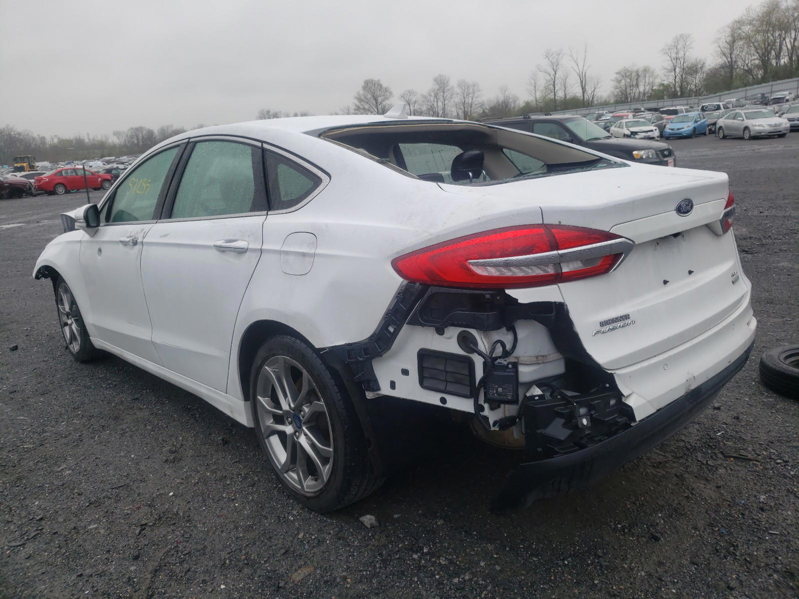 Photo 3 from auction – 2019 FORD FUSION SEL with VIN 3FA6P0CD8KR181751