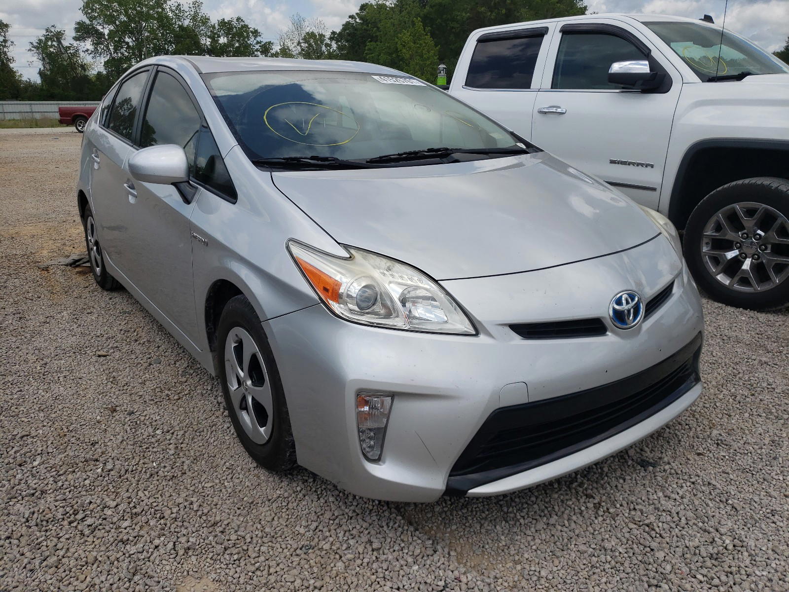 TOYOTA PRIUS 2012 with VIN JTDKN3DU9C5464453 - Photo from auction