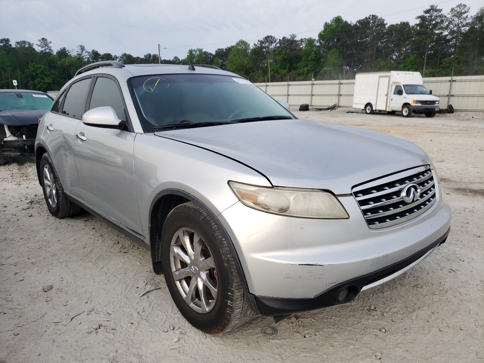 INFINITI FX35 2007 with VIN JNRAS08U17X103578 - Photo from auction