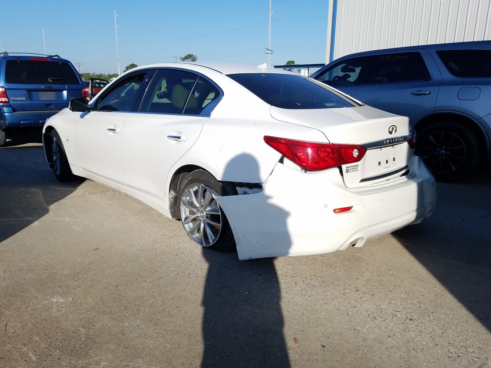 Photo 3 from auction – 2015 INFINITI Q50 BASE with VIN JN1BV7AP4FM343316