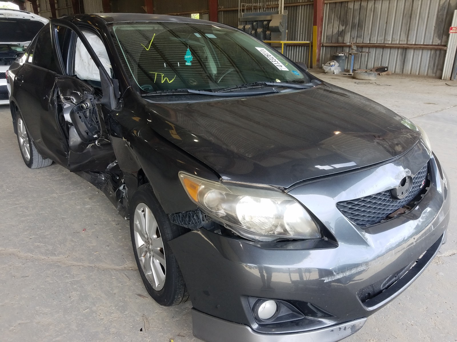 TOYOTA COROLLA BA 2009 with VIN 2T1BU40EX9C121783 - Photo from auction