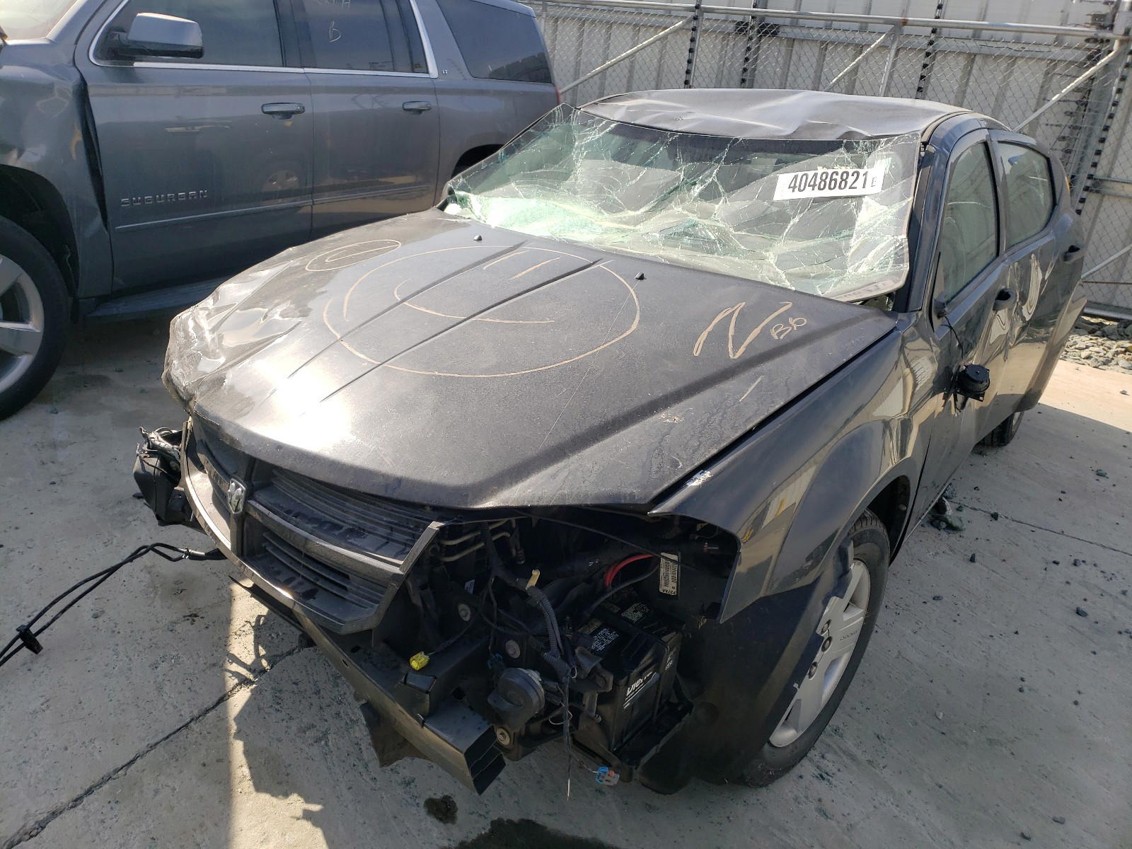 Photo 2 from auction – 2010 DODGE AVENGER SX with VIN 1B3CC4FB5AN117275
