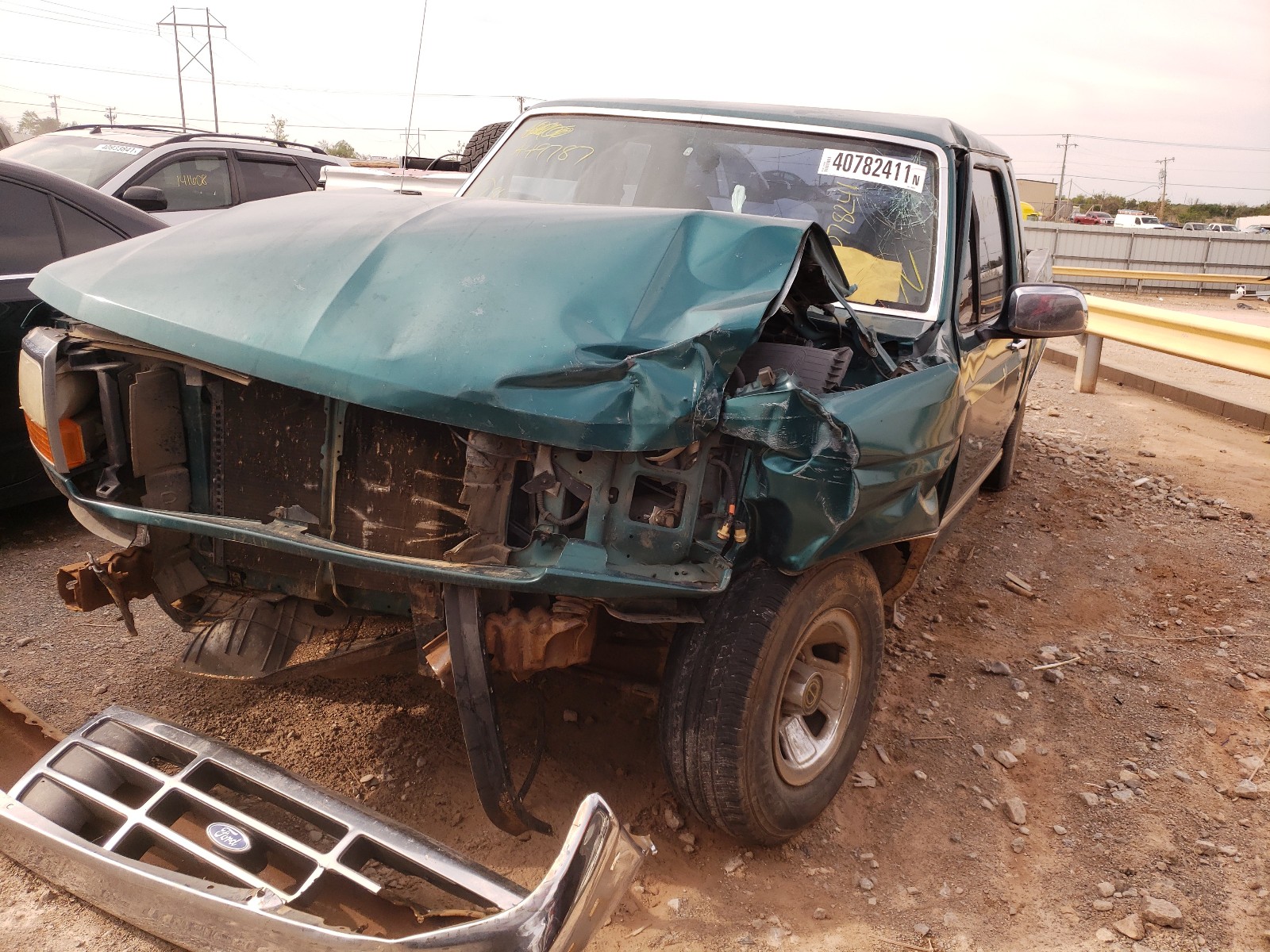 Photo 9 from auction – 1996 FORD F150 with VIN 1FTEX15Y3TKA49787