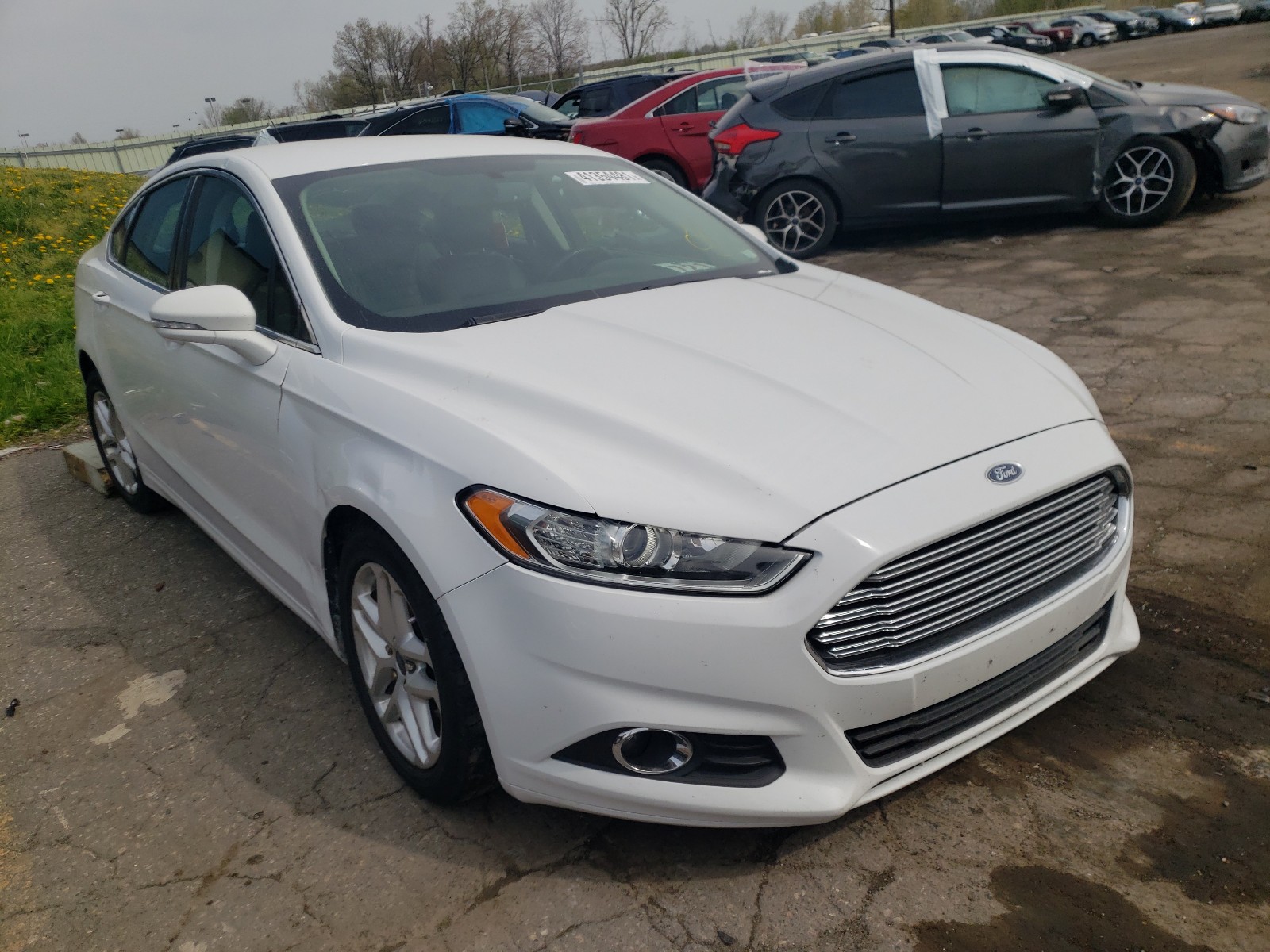 FORD FUSION SE 2014 with VIN 1FA6P0HD1E5360956 - Photo from auction
