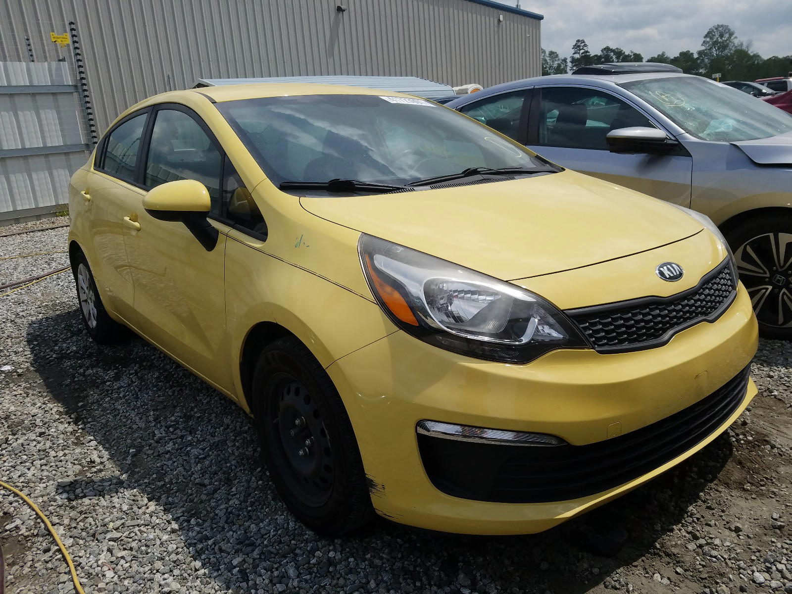 KIA RIO LX 2016 with VIN KNADM4A34G6681922 - Photo from auction