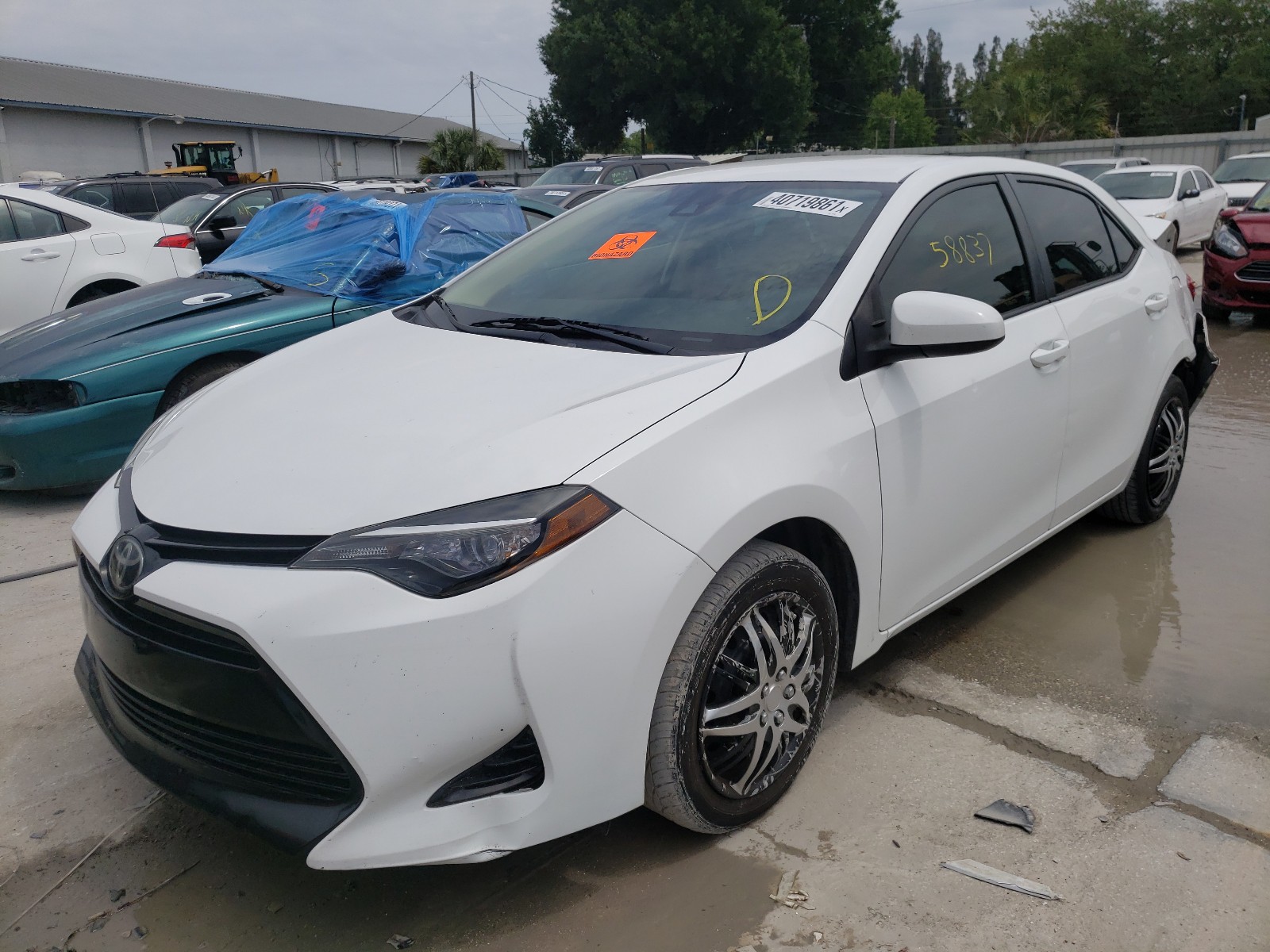 Photo 2 from auction – 2017 TOYOTA COROLLA L with VIN 2T1BURHE0HC781895