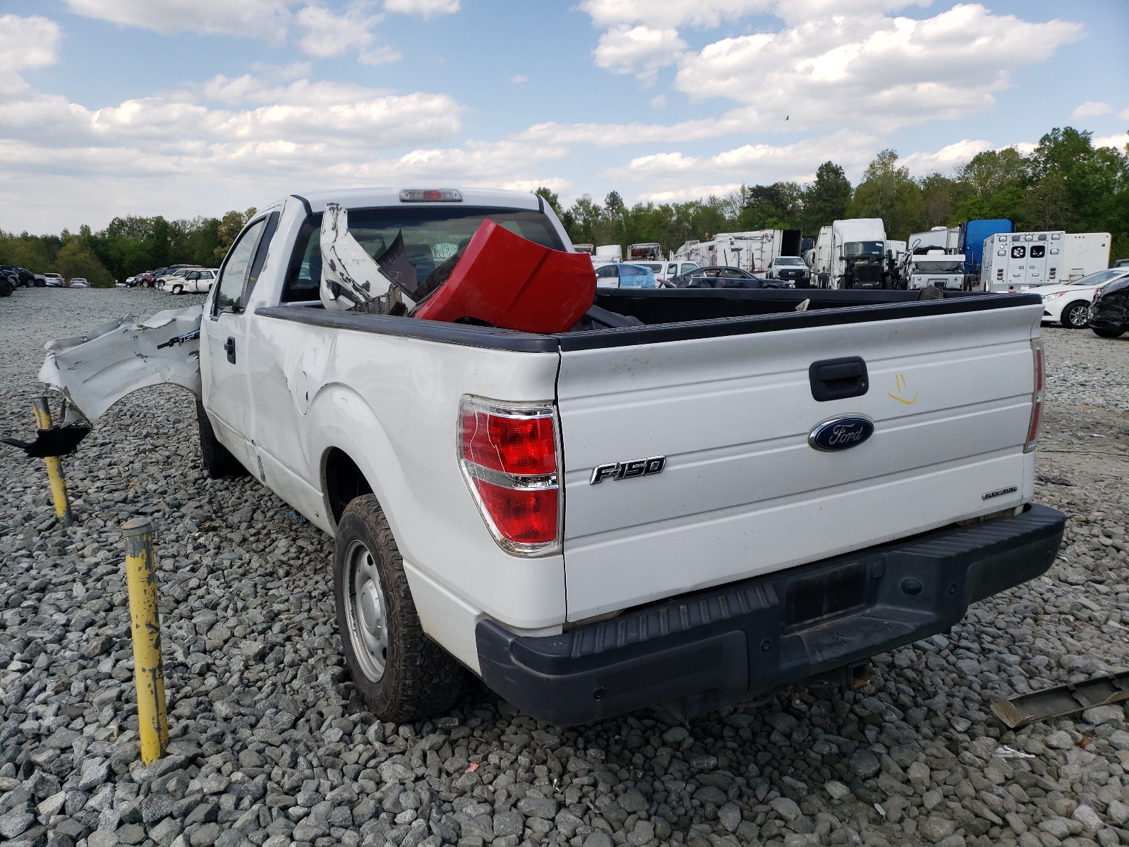 Photo 3 from auction – 2014 FORD F150 with VIN 1FTMF1CM8EKG36715