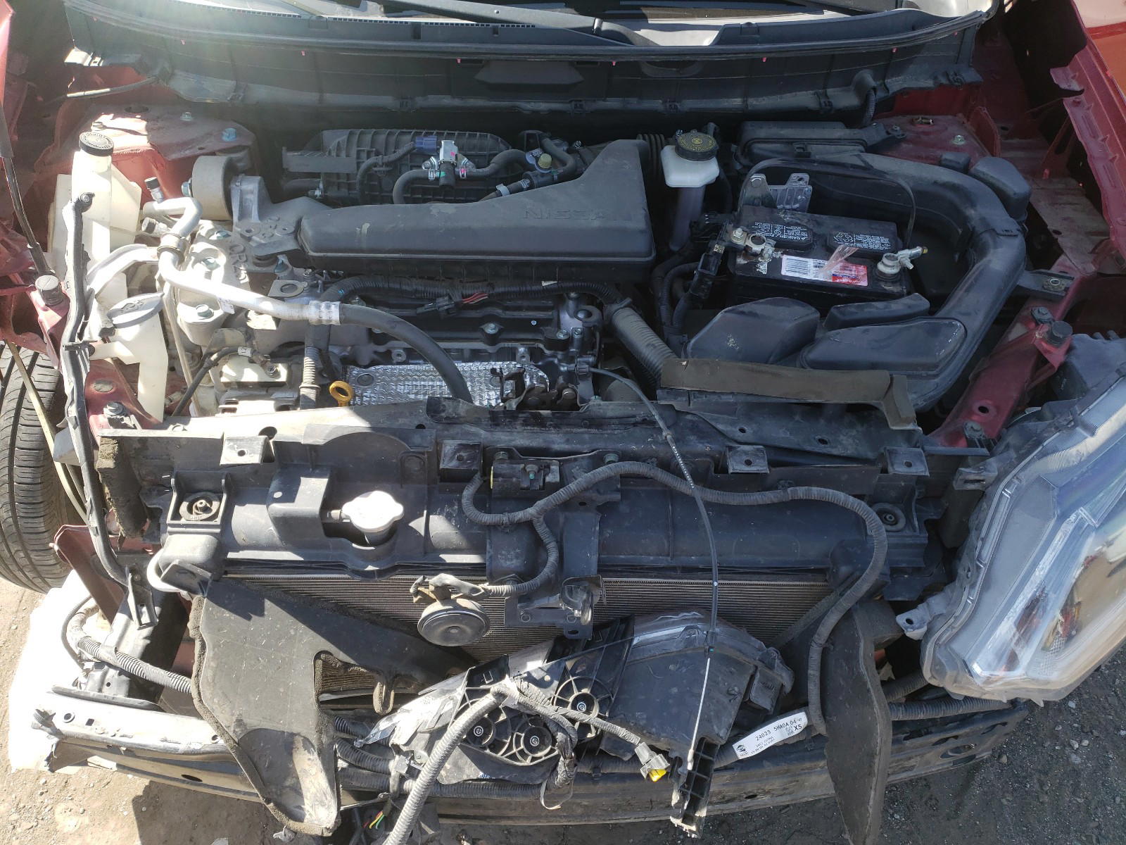 Photo 7 from auction – 2016 NISSAN ROGUE S with VIN KNMAT2MT7GP605663
