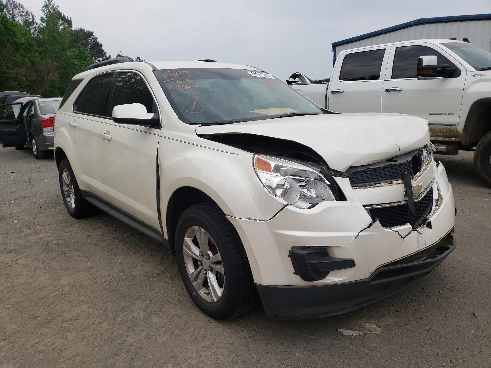 CHEVROLET EQUINOX LT 2012 with VIN 2GNALDEK5C1304891 - Photo from auction