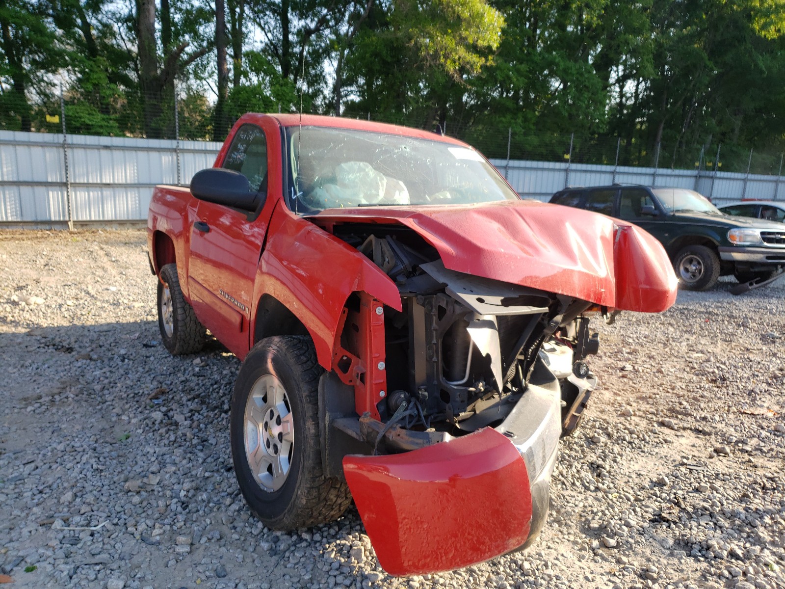 CHEVROLET SILVERADO 2007 with VIN 1GCEC14J37Z646628 - Photo from auction