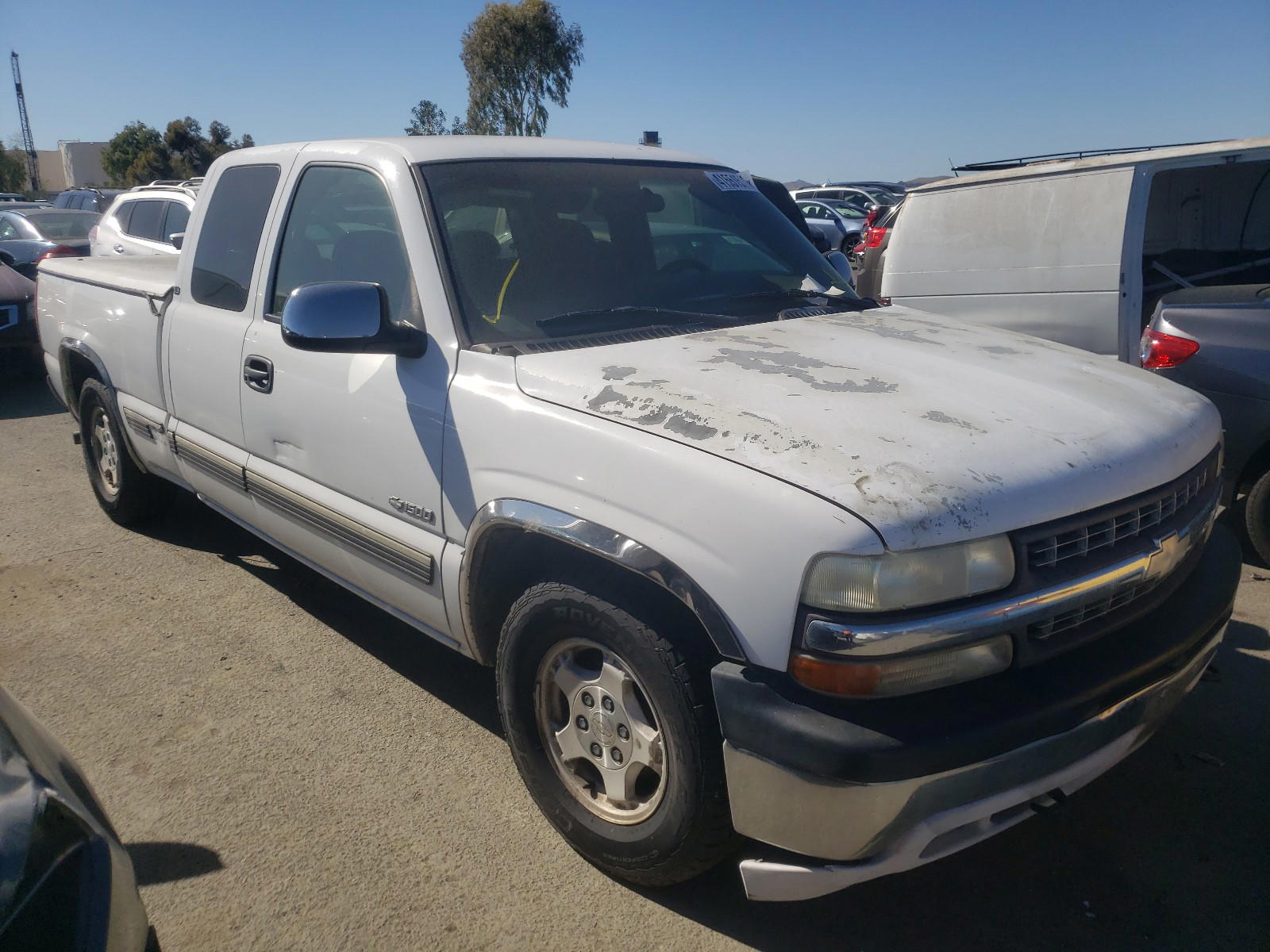 CHEVROLET SILVERADO 1999 with VIN 2GCEC19T9X1224754 - Photo from auction