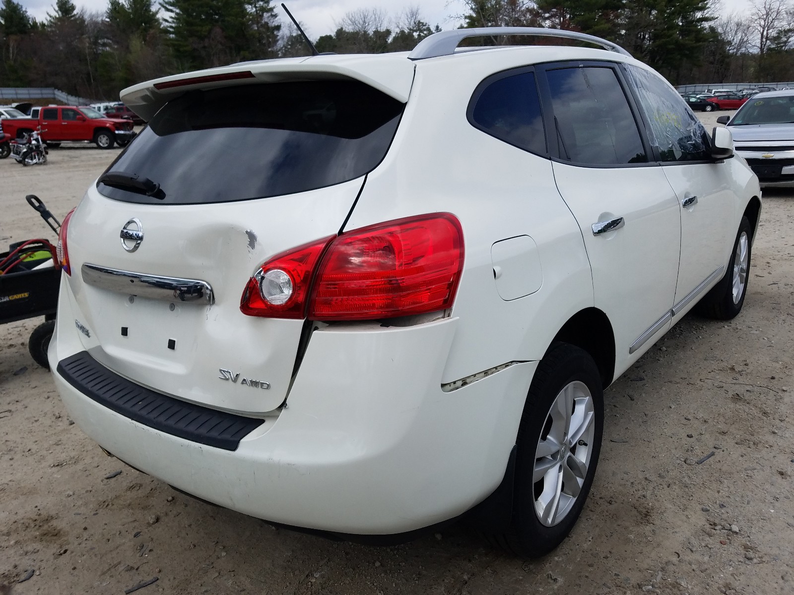 Photo 4 from auction – 2012 NISSAN ROGUE S with VIN JN8AS5MV3CW402814